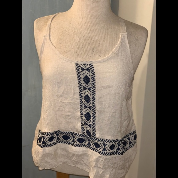 Flowing Hippie Cami Tank Top sz Small - Picture 3 of 6